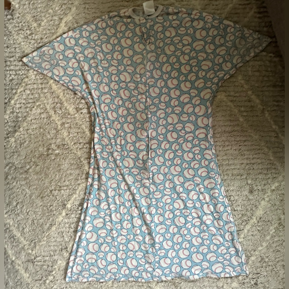 Large Baseball Zippadee - Sleeping Baby Sleep Sack
